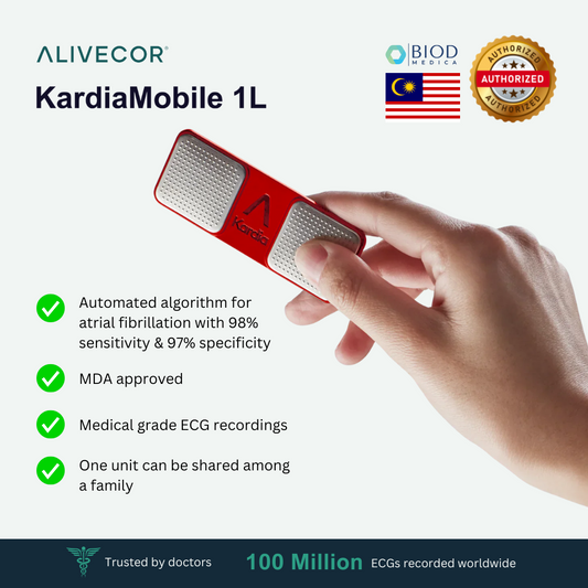 Limited Edition AliveCor KardiaMobile 1L (Red)